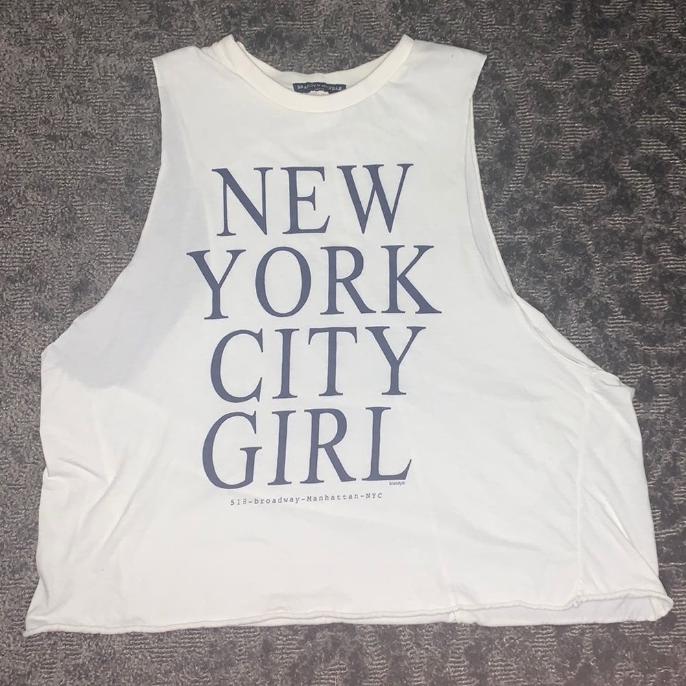 New York City Girl Graphic Tank
